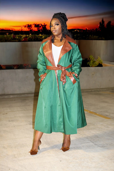 The Green Trench Coat